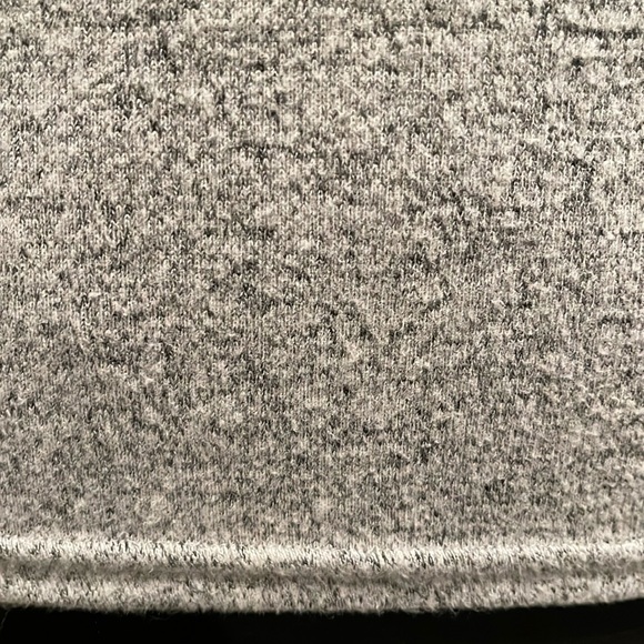 DYNAMITE Mottled Light Grey Mockneck Sweater. Size Medium. - Picture 5 of 11